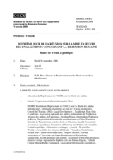 2008 HDIM Journal, Day 2 (fr)