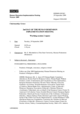 2009 HDIM journal, day 2