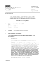 2009 HDIM journal, day 4 (es)