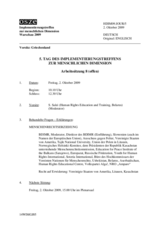 2009 HDIM journal, day 5 (de)