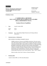 2009 HDIM journal, day 5 (it)