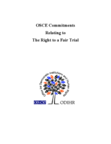 OSCE Commitments Relating to The Right to a Fair Trial
