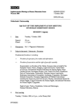 HDIM Journal. Day 2