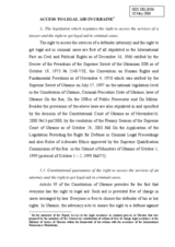 Written contribution on "Access to Legal Aid in Ukraine" by Ms. Olena Semorkina of the Ministry of Justice