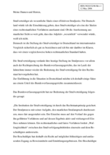 Introductory statement by Dr. Margarete Graefin von Galen