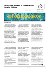 Leaflet on Combating violence against women