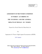 Statement by Ms. Fatma Benli on "Assessment of the Women Condition in Turkey according to the Statistics and the General Impacts of the Ban on Women"