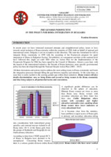 Contribution by Ms. Teodora Krumova on "The Gender Perspective in the Policy for Roma Integration in Bulgaria"