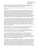 Written contribution on "Addressing causes of discrimination and uninteneded discrimination from first principles"