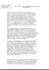 Written contribution regarding the "Report of Chairman of Kyrgyz Committee for Human Rights"