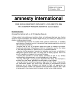 Written recommendations