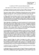 Statement on the "situation relating to the death penalty in some of the post-Soviet countries."