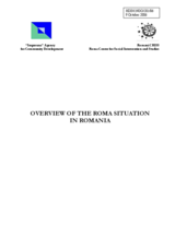 Overview of the Roma situation in Romania