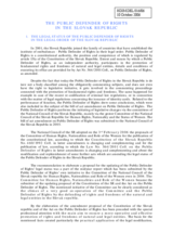 Written contribution on "The Public Defender of Rights in the Slovak Republic"