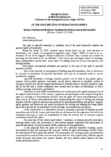 Statement on violation of the rigth to peaceful assembly in Kazakhstan