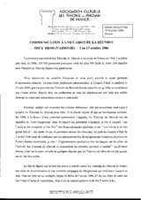 Statement on attacks for Jehova Witnesses in France (fr)