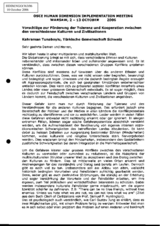 Statement on tolerance