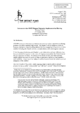 Statement on tolerance and non-discrimination