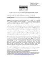 Statement and written recommendations on national minorities in Bulgaria, Croatia and Turkey