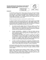 Written contribution on Roma and Sinti issues, countries overview