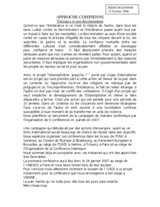 Statement on tolerance and non-discrimination