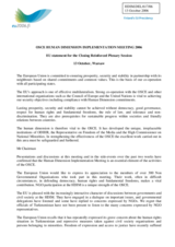 European Union Closing Statement