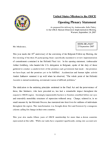 Opening statement as prepared for delivery by Ambassador Julie Finley