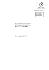 European Convention on the Legal Status of Migrant Workers