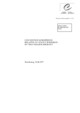 European Convention on the Legal Status of Migrant Workers (fr)