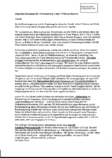 Statement on tolerance and non-discrimination