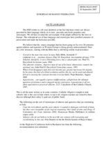 Statement on the "Hate language"