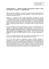 Right of reply to statement by the representative of the NGO Soteria International