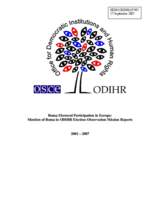 Roma Electoral Participation in Europe: Mention of Roma in ODIHR Election Observation Mission