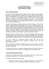 Report "Decade of Roma Inclusion - Hungarian presidency program (July 1st, 2007 - June 30th, 2008)