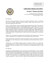 Statement on Roma and Sinti - political participation by Roma as prepared for delivery by Nathan Mick