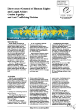 Information on "Combating violence against women"