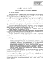 Statement by Mr. Assylbeck Kozhakhmetov on "There are courts, but there is no justice in Kazkhstan!"