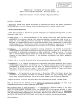 Statement - Former "Solidar" Migration Officer