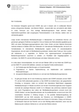 Statement on democratic institutions