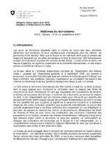 Contribution by Switzerland (fr)