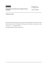 Introductory Statement by Ms. Rudetzki,  S.O.S Attentats, France (fr)