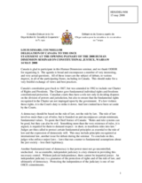 Statement by Mr. Louis Simard