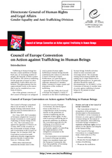 Information on Council of Europe Convention on Action against Trafficking in Human Beings