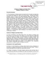 Religious Freedom in Greece