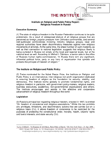 Report: Religious Freedom in Russia