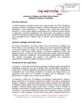 Religious Freedom in Tajikistan