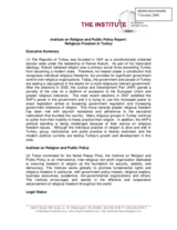 Religious Freedom in Turkey