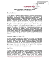 Religious Freedom in Uzbekistan