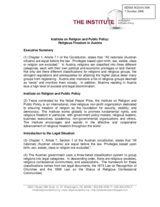 Religious Freedom in Austria