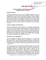 Religious Freedom in Romania